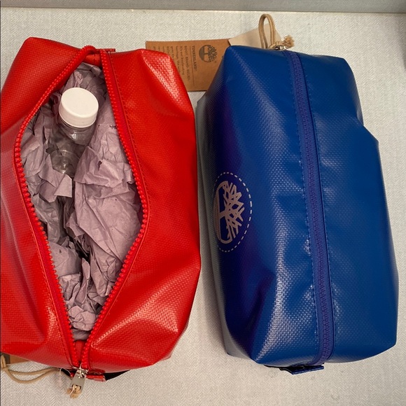 Timberland Toiletry Bag Dop Kit (waterproof?) Water resistant Unisex Camp Womens - Picture 8 of 8